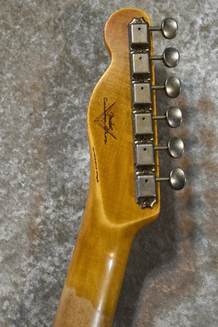 Fender Custom Shop 1961 Telecaster Heavy Relic Aged (Lake Placid Blue) CZ586413  [jet black FB] - Image 8