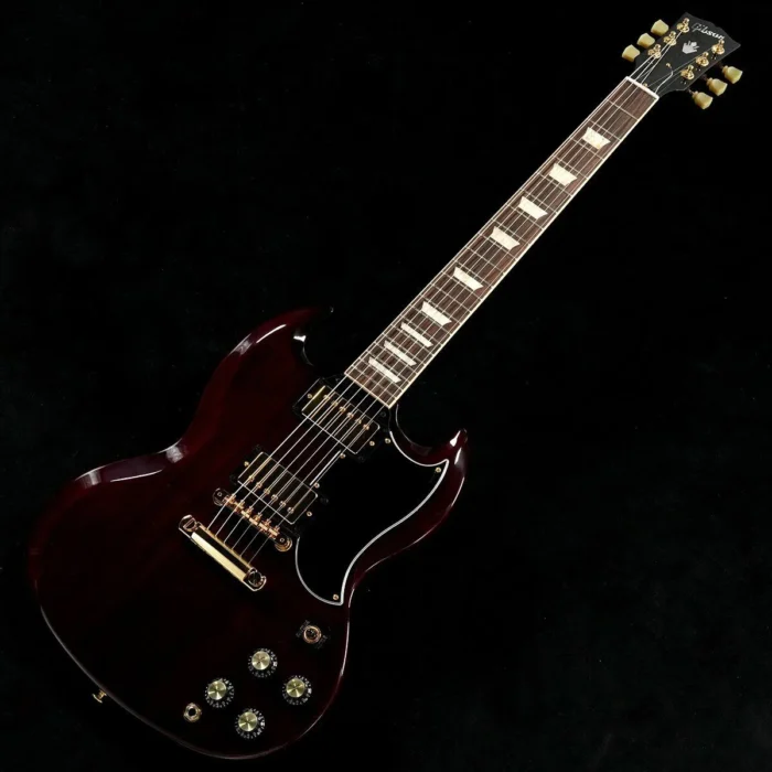Gibson Exclusive SG Standard 61 with Gold Hardware (Aged Cherry) - Image 8