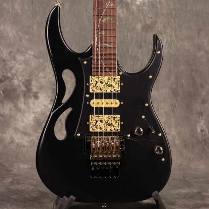 "Ibanez ""Paradise in Art"" Steve Vai signature PIA3761 Onyx Black Ibanez" - Image 1