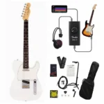 Fender Telecaster Made in Japan Hybrid II Rosewood Fingerboard (Arctic White ) with many freebies! - Image 9