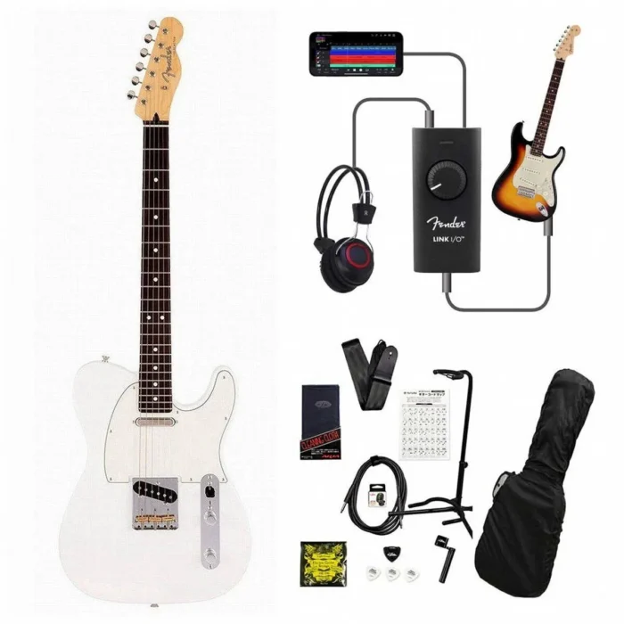 Fender Telecaster Made in Japan Hybrid II Rosewood Fingerboard (Arctic White ) with many freebies! - Image 9