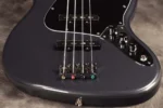 Fender FSR Collection Hybrid II Jazz Bass (Charcoal Frost Metallic) with Matching Head - Image 12