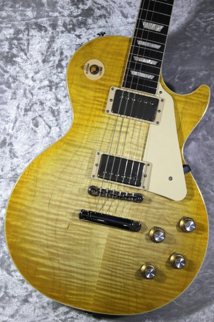 Gibson Les Paul Standard 60s AAA Figured Top (Lemon Burst) - Image 2