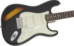Fender Made in Japan Traditional 2025 Collection 60s Stratocaster Competition (Black/3-Color Sunburst) - Image 4