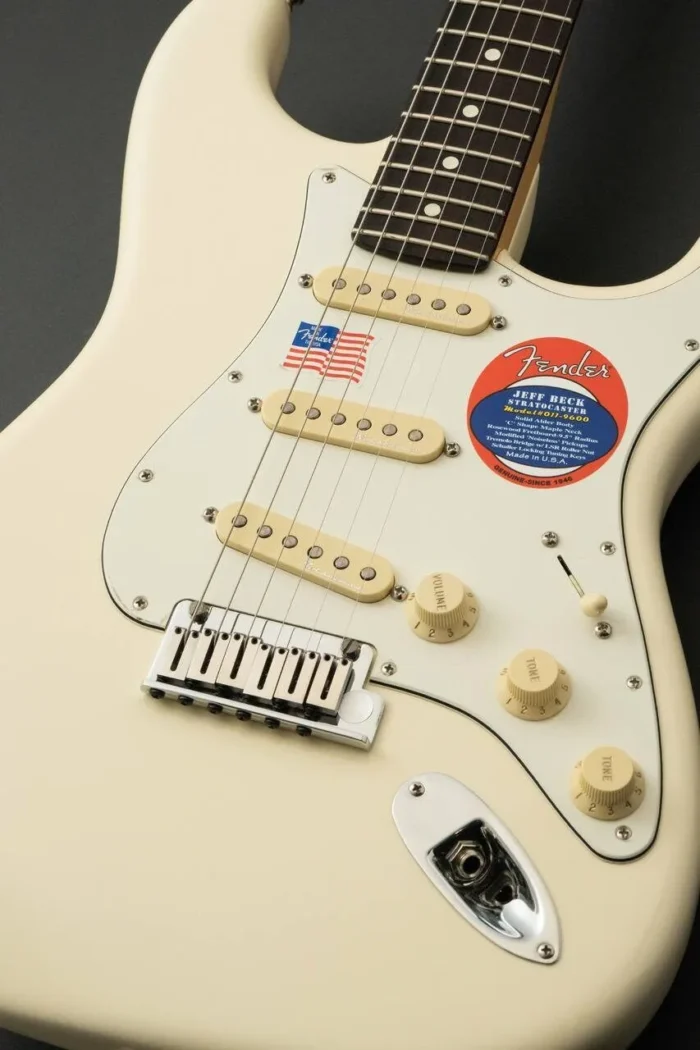 Fender Jeff Beck Stratocaster (Olympic White) - Image 4