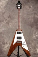 Gibson Exclusive 70s Flying V (Dark Walnut) - Image 4