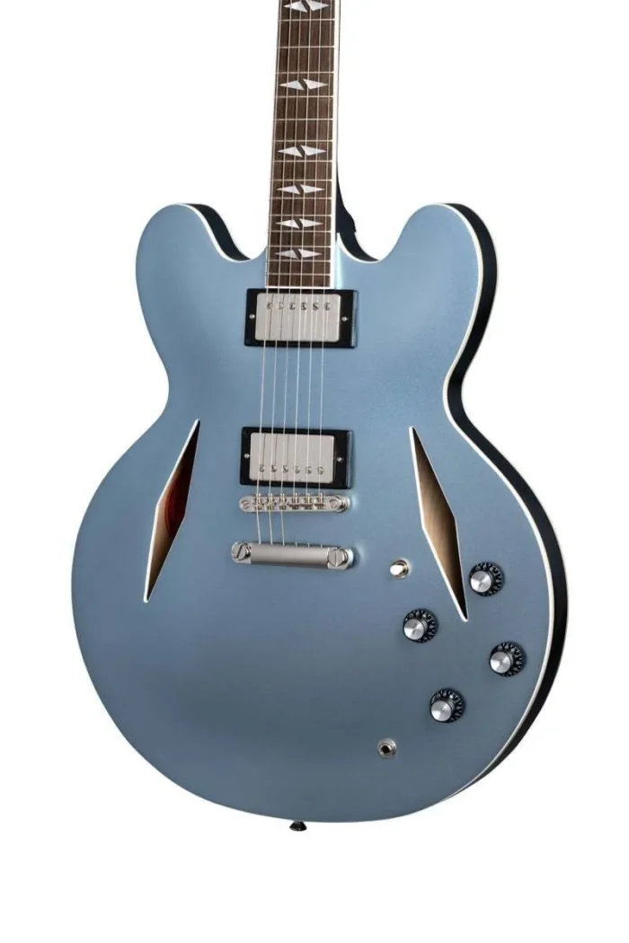 Epiphone Inspired by Gibson Custom Dave Grohl ES-335 (Pelham Blue) - Image 9