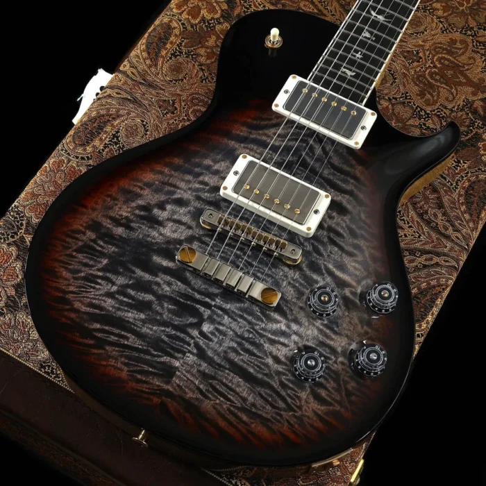 PRS 2025 Wood Library McCarty 594 Singlecut (Charcoal Tri-Color Wrap Burst) - Image 4