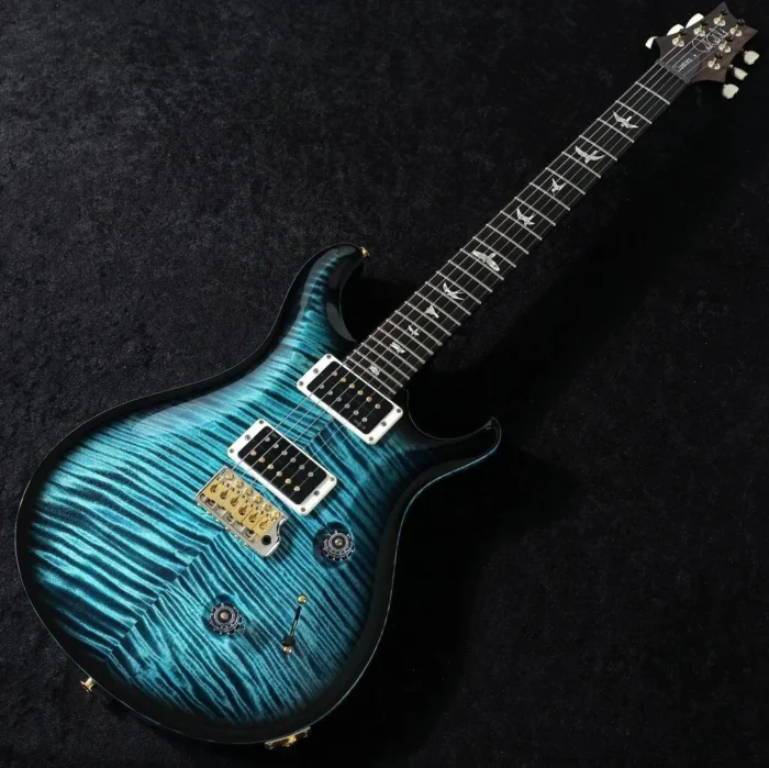 PRS 2025 Custom 24-10-Top Pattern Thin Neck (Cobalt Smokeburst) - Image 1