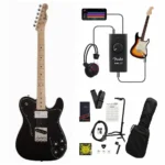 Fender Telecaster Made in Japan Traditional 70s Custom Maple Fingerboard (Black) with many freebies! - Image 8