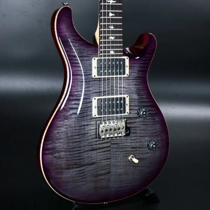 PRS CE 24 [2024 model] (Faded Gray Black Purple Burst) - Image 1