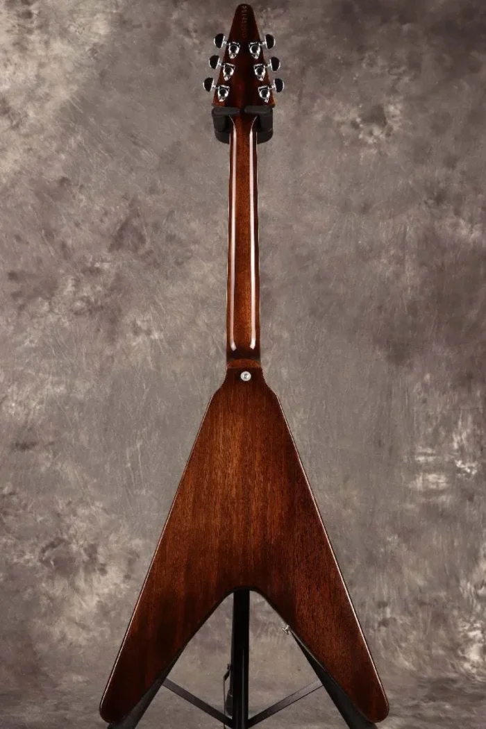 Gibson Exclusive 70s Flying V (Dark Walnut) - Image 5