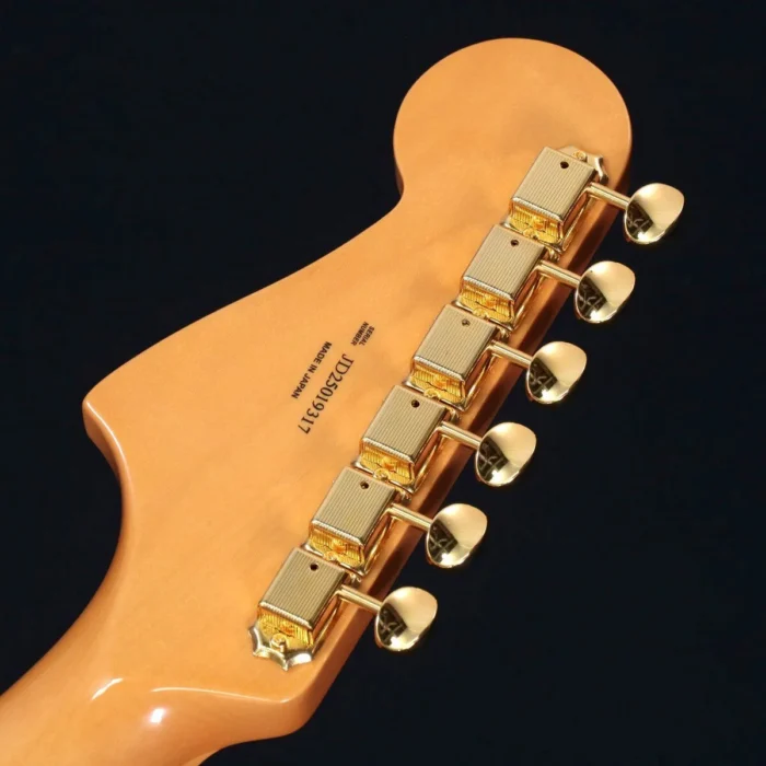 Fender Jazzmaster ISHIBASHI FSR MIJ Traditional 60S Alder Body Desert Sand Gold Hardware (White) - Image 9