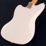 Fender Jazzmaster ISHIBASHI FSR MIJ Traditional 60S Alder Body Desert Sand Gold Hardware (White) - Image 3