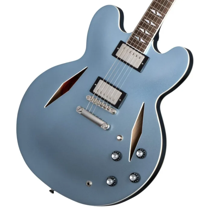 Epiphone Inspired by Gibson Custom Dave Grohl ES-335 (Pelham Blue) - Image 1