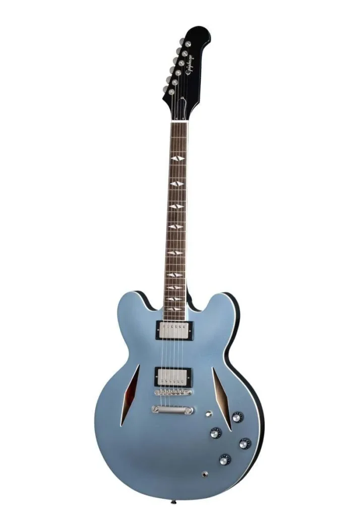 Epiphone Inspired by Gibson Custom Dave Grohl ES-335 (Pelham Blue) - Image 3