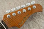 Red House Seeker S Stratocaster 24F SSH Heavy Aged w/ Master Grade Roasted Flame Maple (Black) - Image 2