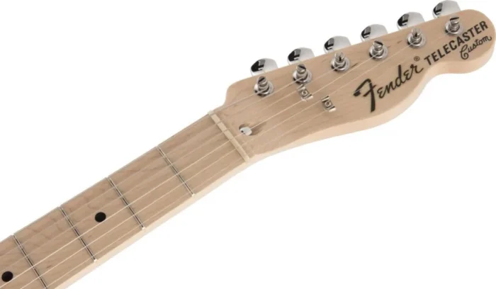 Fender Telecaster Made in Japan Traditional 70s Custom Maple Fingerboard (Black) with many freebies! - Image 7