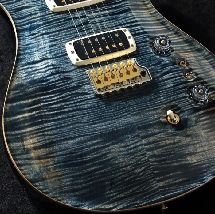 PRS 2025 Custom 24-08 10Top Pattern Thin Neck (Faded Whale Blue) - Image 12