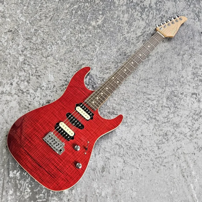 Suhr JE-Line Standard Plus Rear Route (Chili Pepper Red) - Image 1