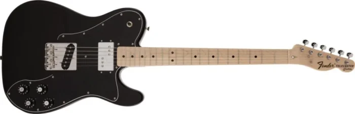 Fender Telecaster Made in Japan Traditional 70s Custom Maple Fingerboard (Black) with many freebies! - Image 3