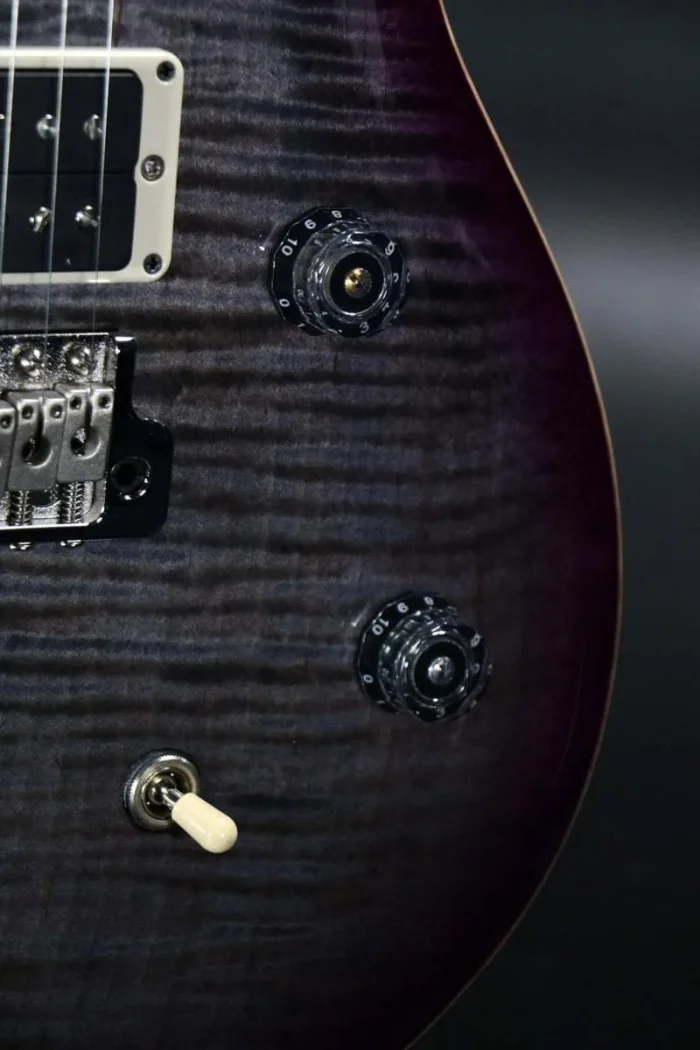 PRS CE 24 [2024 model] (Faded Gray Black Purple Burst) - Image 11