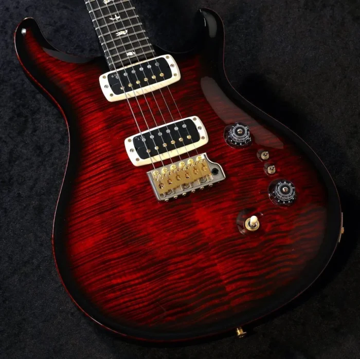 PRS 2025 Custom 24-08 10Top Pattern Thin Neck (Fire Smokeburst) - Image 10