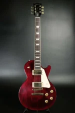 Gibson Exclusive Les Paul Studio with Gold Hardware (Wine Red) - Image 3