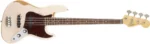 Fender Flea Jazz Bass Road Worn (Faded Shell Pink) - Image 2