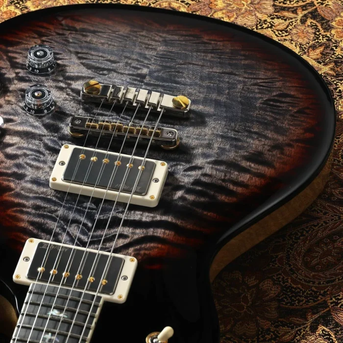 PRS 2025 Wood Library McCarty 594 Singlecut (Charcoal Tri-Color Wrap Burst) - Image 13