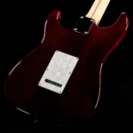 Fender Stratocaster FSR MIJ Hybrid II Rosewood (Transparent Red Burst) - Image 3