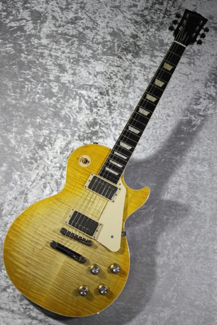 Gibson Les Paul Standard 60s AAA Figured Top (Lemon Burst) - Image 1