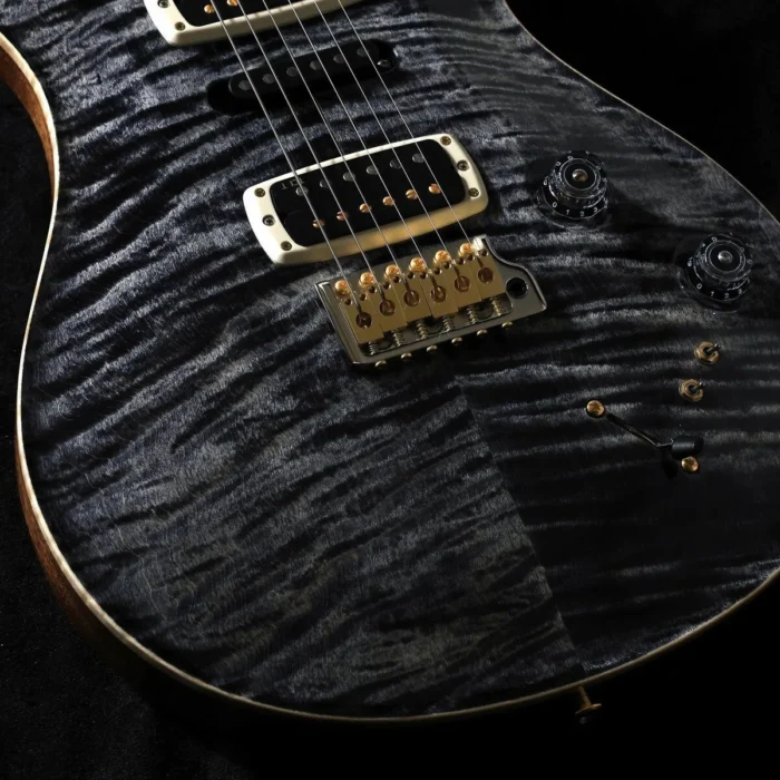 PRS 2025 Modern Eagle V 10Top Pattern Neck (Charcoal) - Image 12