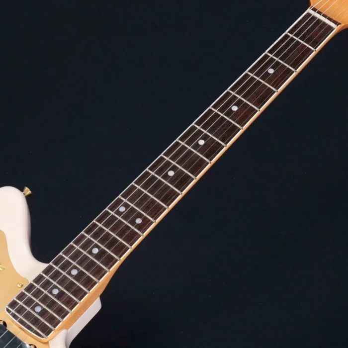 Fender Jazzmaster ISHIBASHI FSR MIJ Traditional 60S Alder Body Desert Sand Gold Hardware (White) - Image 6
