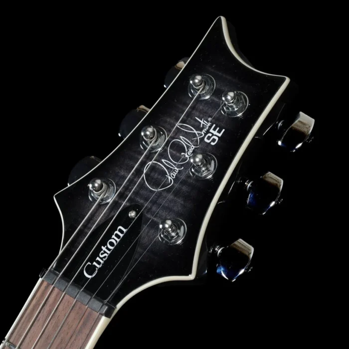 PRS SE Custom 24 Semi-Hollow Piezo (Charcoal Burst) - Image 8