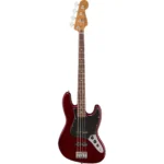 Fender Player II Jazz Bass (Oxblood) with Roasted Maple Neck, Rosewood FB and with Seymour Duncan set - Image 3