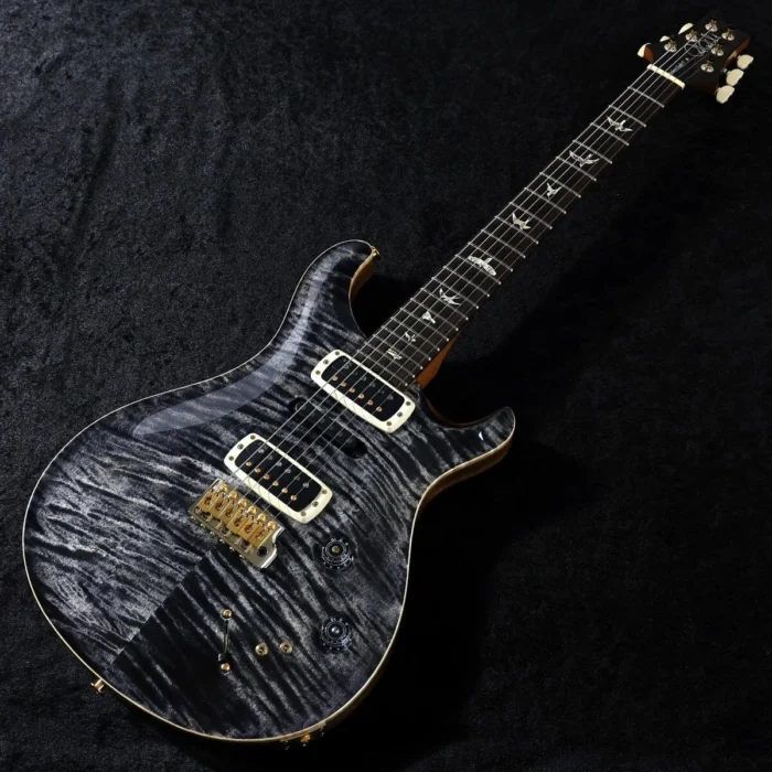 PRS 2025 Modern Eagle V 10Top Pattern Neck (Charcoal) - Image 1