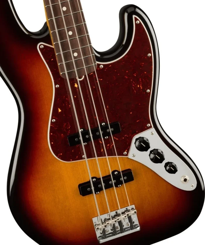 Fender American Professional II Jazz Bass Rosewood FB (3-Color Sunburst) - Image 8