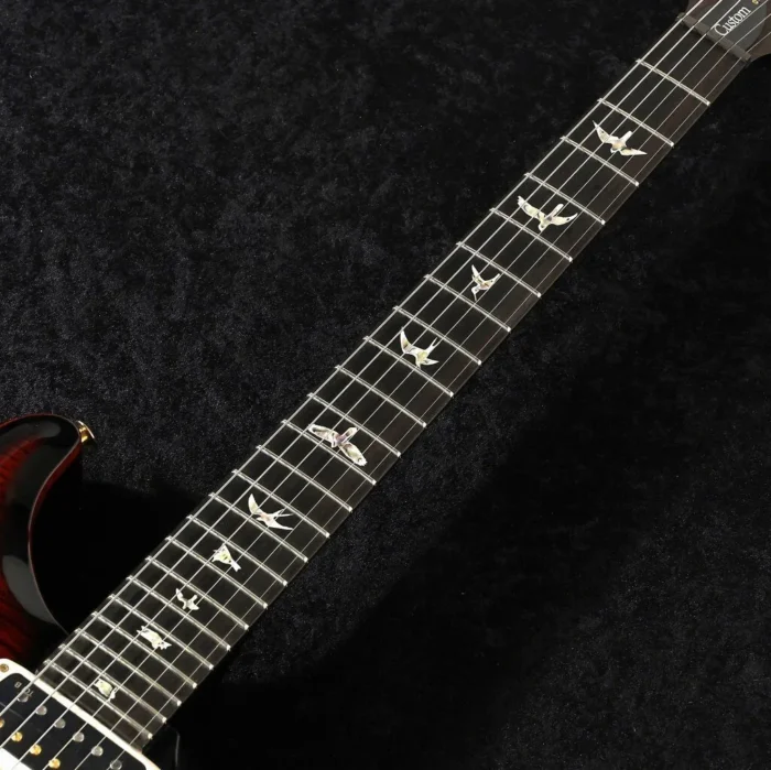 PRS 2025 Custom 24-08 10Top Pattern Thin Neck (Fire Smokeburst) - Image 6