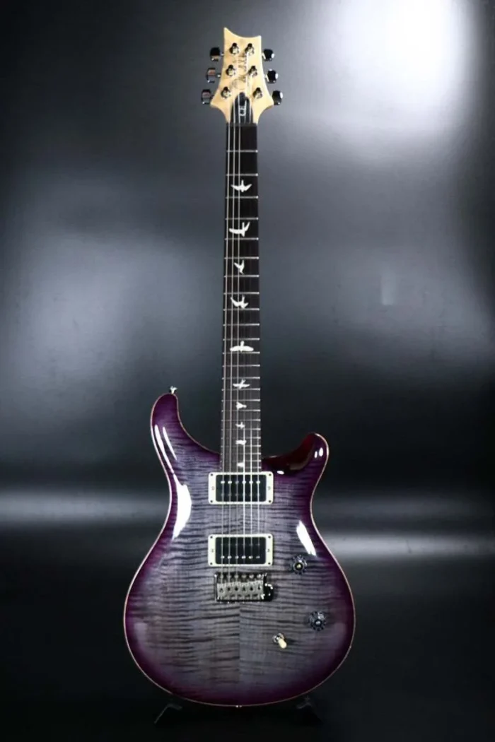 PRS CE 24 [2024 model] (Faded Gray Black Purple Burst) - Image 3