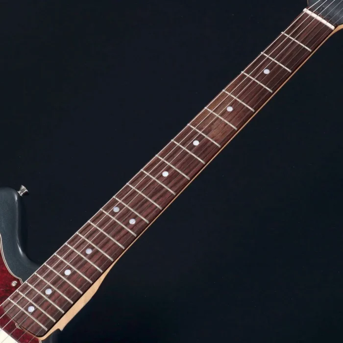 Fender ISHIBASHI FSR MIJ Traditional 60S Jazzmaster Alder with Matching Head (Charcoal Frost Metallic) - Image 6