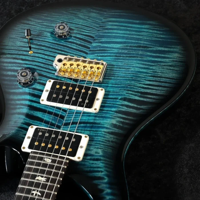 PRS 2025 Custom 24-10-Top Pattern Thin Neck (Cobalt Smokeburst) - Image 11