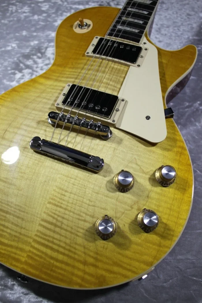 Gibson Les Paul Standard 60s AAA Figured Top (Lemon Burst) - Image 7