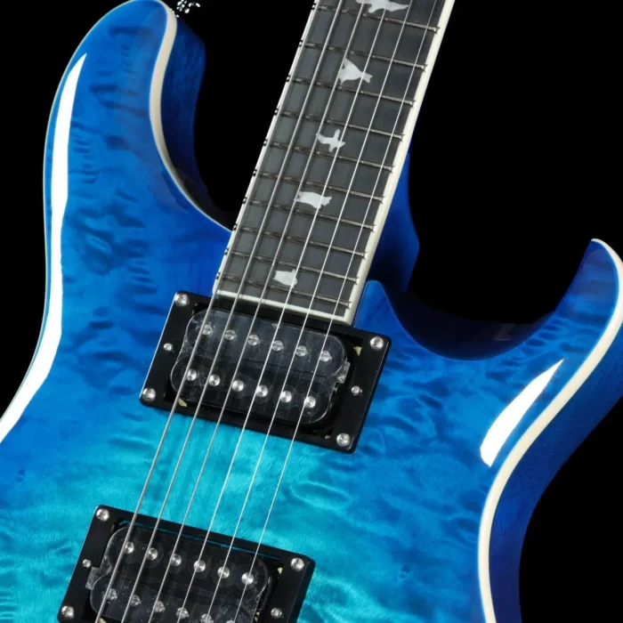 PRS SE Custom 24-08 Quilt (Lake Blue) - Image 10