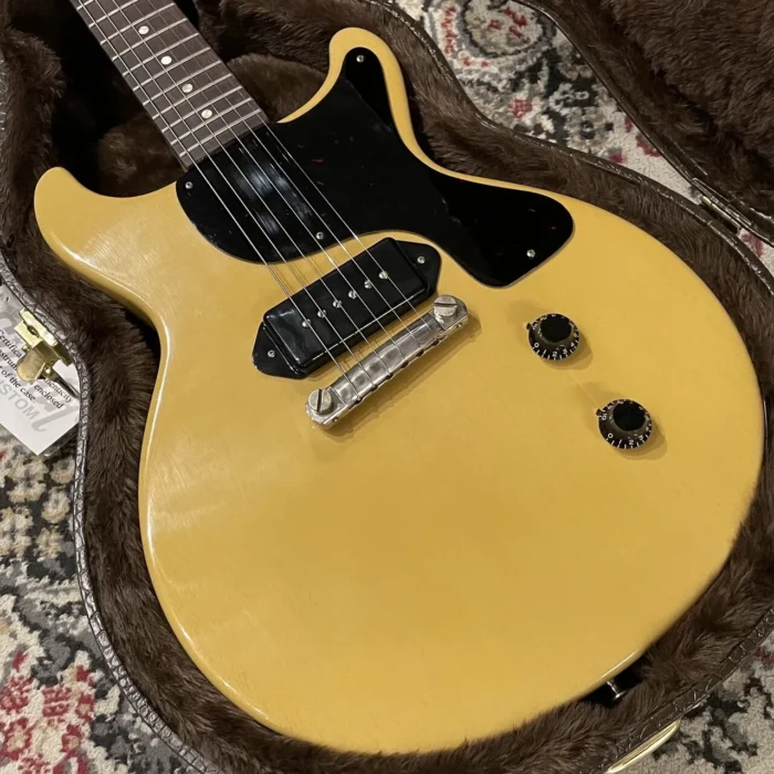 Gibson Custom Shop 1958 Les Paul Junior Double Cut Reissue VOS TV (Yellow) - Image 3