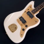 Fender Jazzmaster ISHIBASHI FSR MIJ Traditional 60S Alder Body Desert Sand Gold Hardware (White)