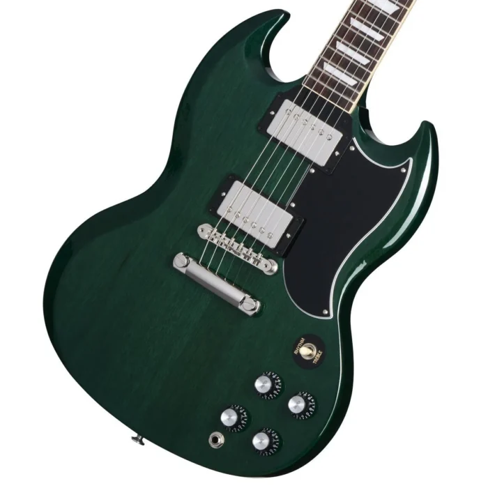 Gibson SG Standard 61 Stop Bar (Translucent Teal) [Custom Color Series] - Image 1