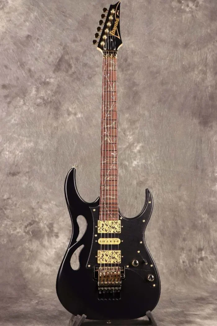"Ibanez ""Paradise in Art"" Steve Vai signature PIA3761 Onyx Black Ibanez" - Image 4