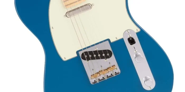 Fender Telecaster Made in Japan Hybrid II Maple Fingerboard (Forest Blue) with many freebies! - Image 6