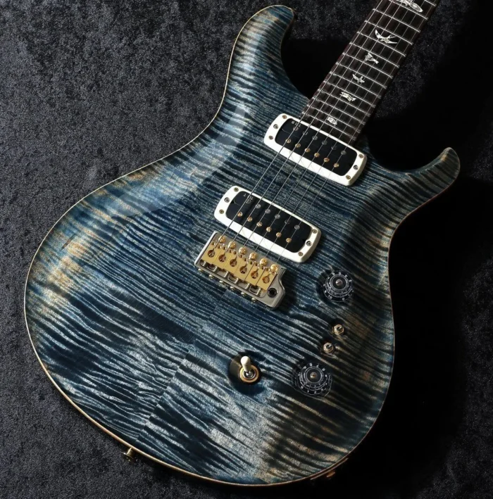 PRS 2025 Custom 24-08 10Top Pattern Thin Neck (Faded Whale Blue) - Image 3